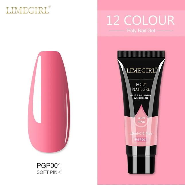 Glitter Poly Nail Extension Gel – 15g