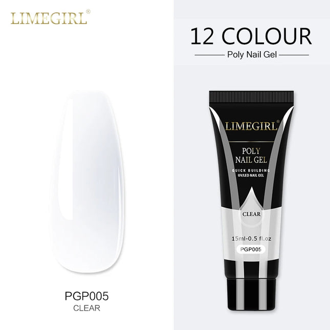 Glitter Poly Nail Extension Gel – 15g