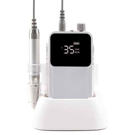 35,000RPM Cordless Nail Drill – Brushless Desktop Electric E-File