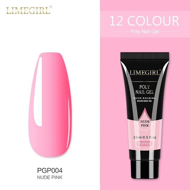 Glitter Poly Nail Extension Gel – 15g