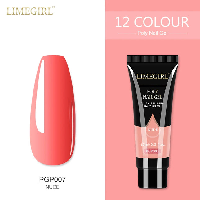 Glitter Poly Nail Extension Gel – 15g