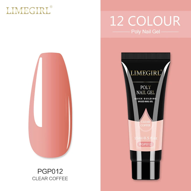 Glitter Poly Nail Extension Gel – 15g