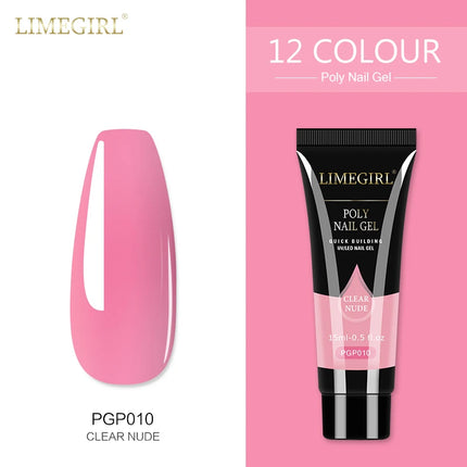 Glitter Poly Nail Extension Gel – 15g