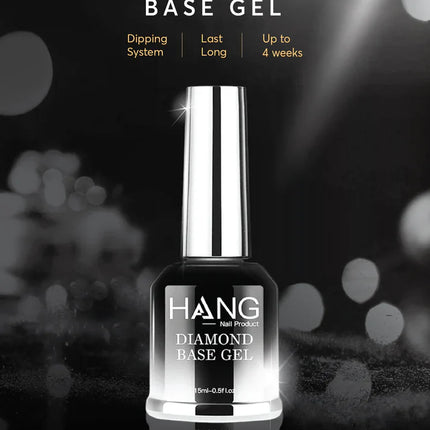 HANG - Gel Diamond Base Coat 0.5oz (15ml)