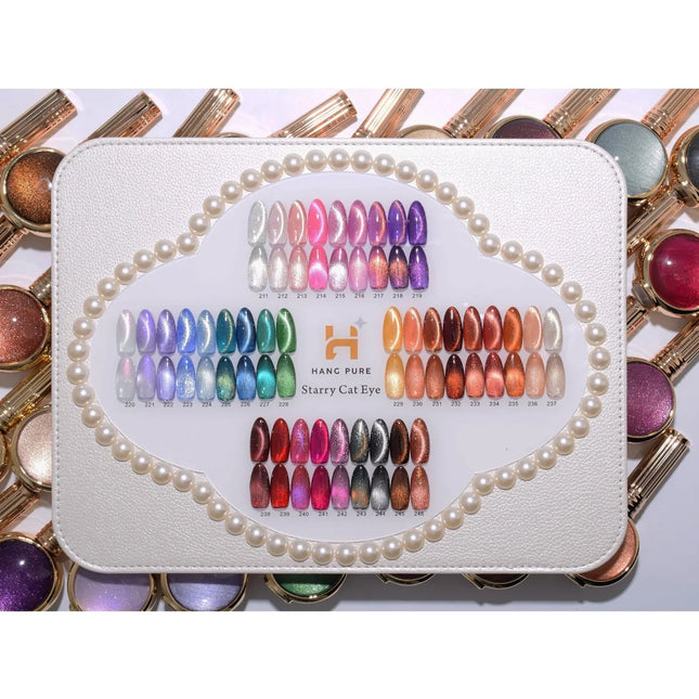 HANG - Starry Cat Eye Collection – Set 36 Colors 18ml (#211–#246) + Free Display & Magnetic