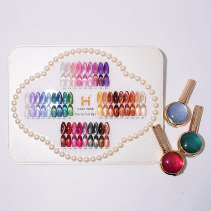 HANG - Starry Cat Eye Collection – Set 36 Colors 18ml (#211–#246) + Free Display & Magnetic