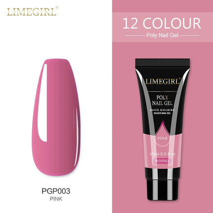 Glitter Poly Nail Extension Gel – 15g