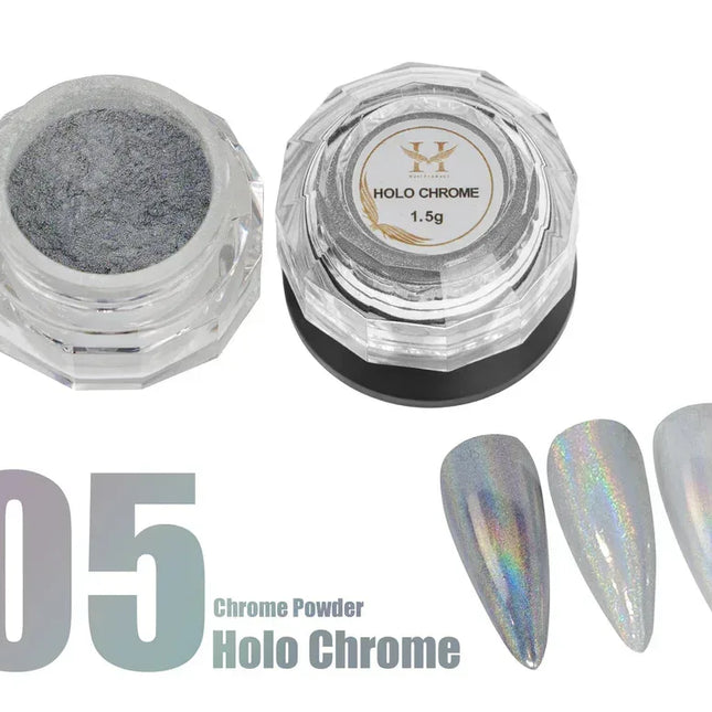 HANG Chrome Powder - #05 Hologram Chrome 1g - TTT Nails Supply