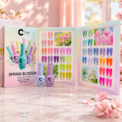 Chisel - Spring Blossom Collection Gel 0.5oz - 36 Colors Set + 1 Color Book