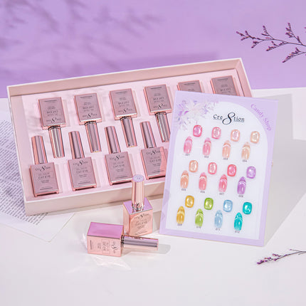 Cre8tion Cat Eye Candy Shop Kit - 12 Colors Set