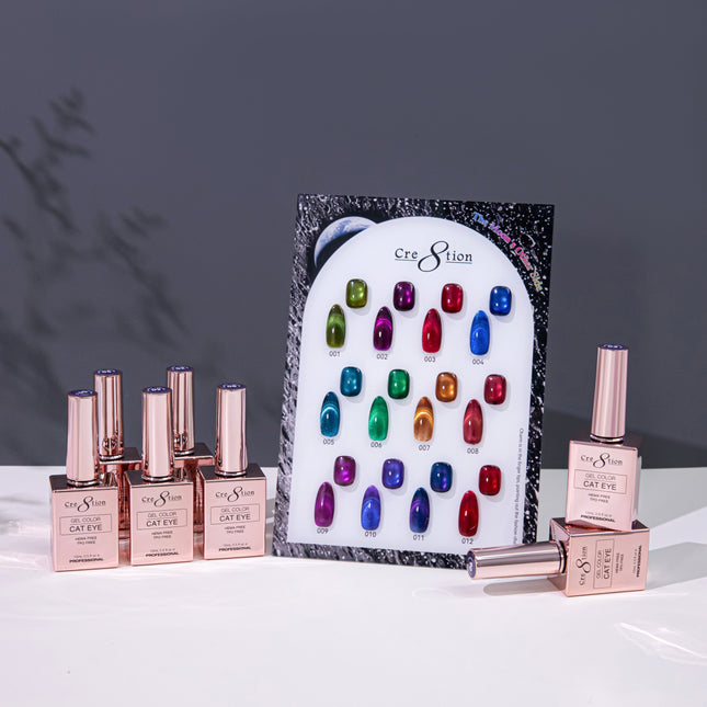 Cre8tion Cat Eye The Moon's Other Side Kit - 12 Colors Set