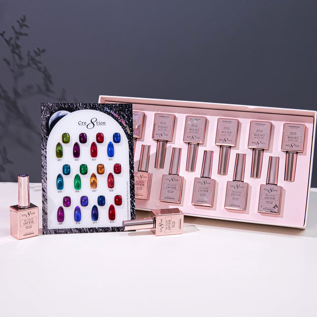 Cre8tion Cat Eye The Moon's Other Side Kit - 12 Colors Set