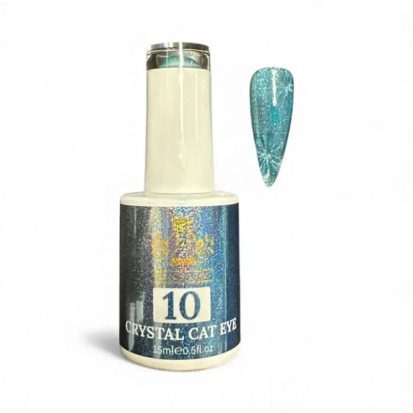 J&J PRICE LESS - Crystal Cat Eye #10 - TTT Nails Supply