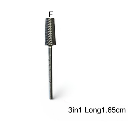 J&J Priceless 3/32 Carbide - 3in1 LONG Bit - FINE #F