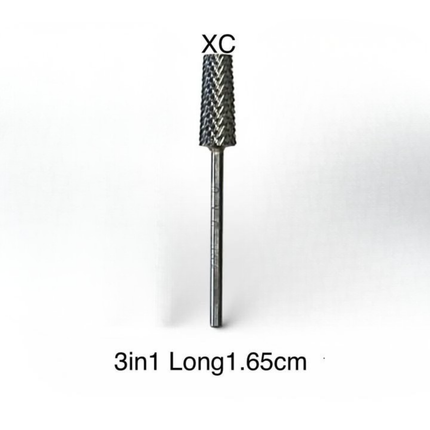 J&J Priceless 3/32 Carbide - 3in1 LONG 165mm Bit - XCOARSE #XC