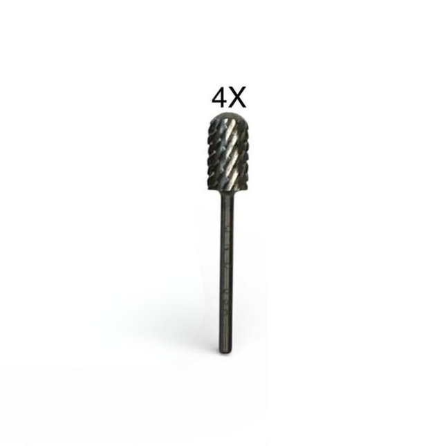 J&J Priceless 3/32" Carbide - Round Top Large Barrel Bit - 4XCOARSE #4XC