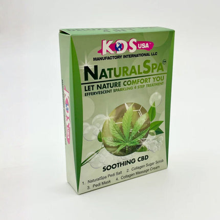 KDS - Pedicure Deluxe  4in1 (Case 88 Boxes) - Soothing CBD