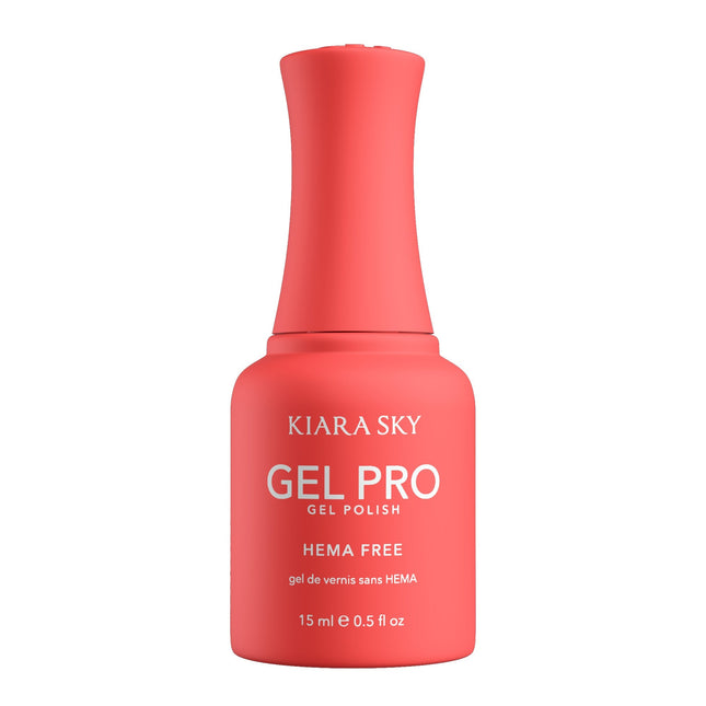 Kiara Sky HEMA-Free Gel Pro Polish – #095 Coral Cutie 0.5oz (15ml)
