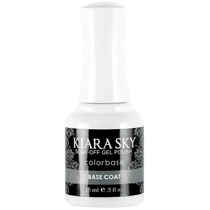 Kiara Sky - Gel Polish Base, Top, Non Wipe Top, Non Wipe Top Rub On