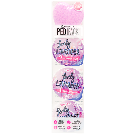 Kiara Sky - PediPack 4 Steps (Many Scents)
