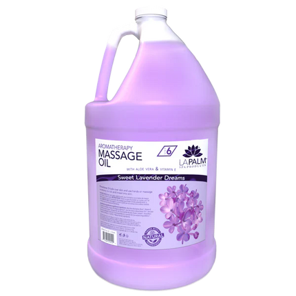 La Palm - Massage Oil Sweet Lavender (Gallons)
