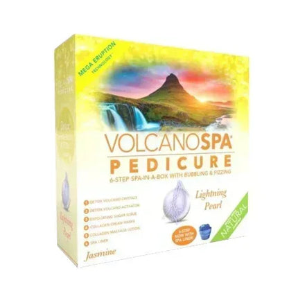 La Palm Volcano Spa Pedicure 6-Step - Lighting Pearl: Jasmine (Case 36pcs) - TTT Nails Supply
