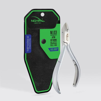 NGHIA Stainless Steel Acrylic / Nail Nipper M03 - TTT Nails Supply