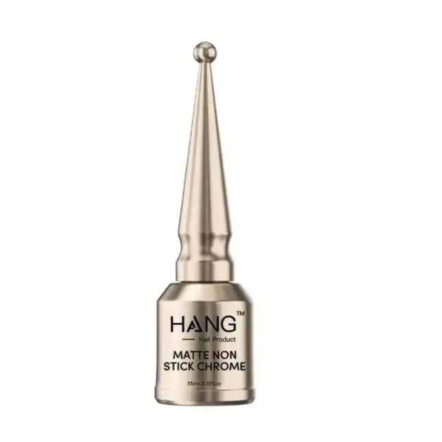 HANG Base Chrome – Matte Non-Stick Chrome – Gel Top Coat 0.5oz (15ml) - TTT Nails Supply