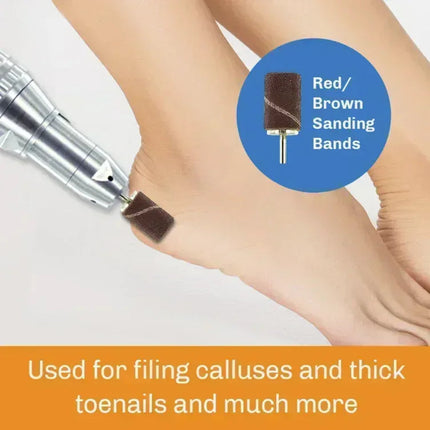 Medicool Sanding Bands - Coarse (100pcs/box) - TTT Nails Supply