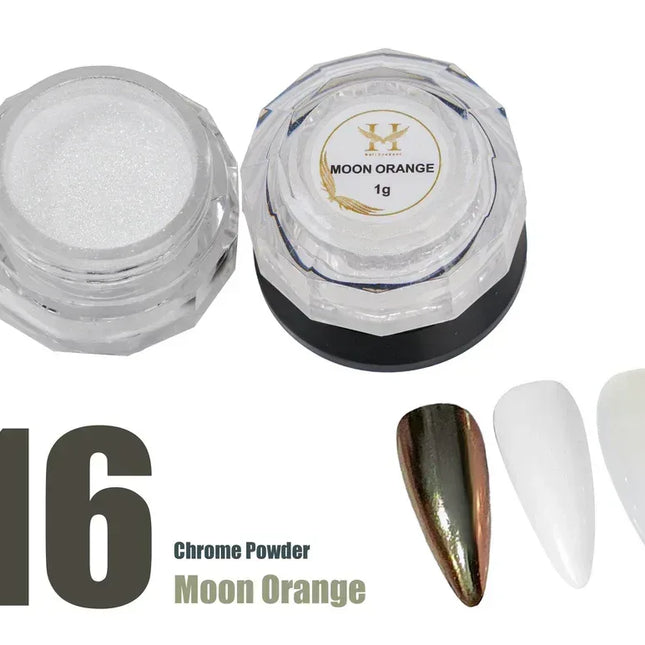 HANG Chrome Powder - #16 Moon Orange 1g - TTT Nails Supply