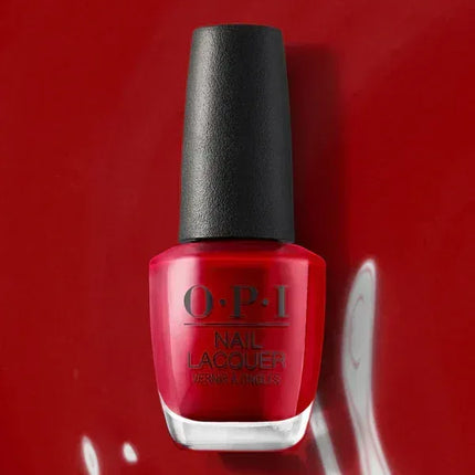 OPI NAIL LACQUER - NLA70 - RED HOT RIO - TTT Nails Supply