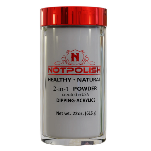 NotPolish - Dip Powder: Clear, Milky, Pink, Nude, Black... Refill (22oz)