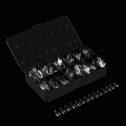 Apres Gel-X Tips 2.0 - NATURAL Stiletto 600pcs