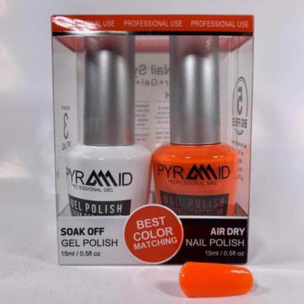 Pyramid - Gel & Polish Duo - Bright Neon (15ml)