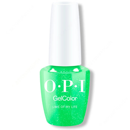 OPI Trip to the Brite Side - Gel Color - GCS078 - Lime of My Life 0.5 oz