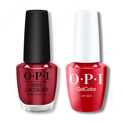 OPI - Intelli-Gel & Lacquer Duo - OPI Red