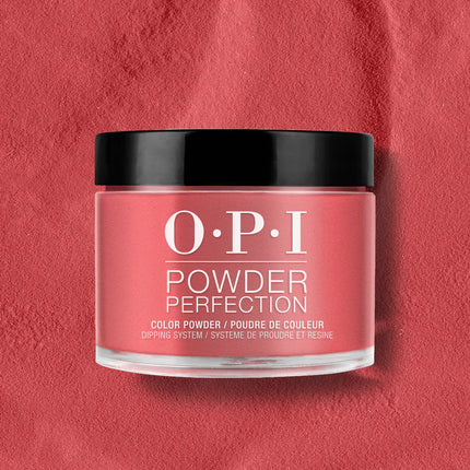 OPI DIP POWDER PERFECTION - DPZ13 - COLOR SO HOT IT BERNS 1.5oz