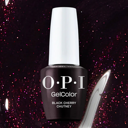 OPI GEL COLOR - GCI43 - BLACK CHERRY CHUTNEY