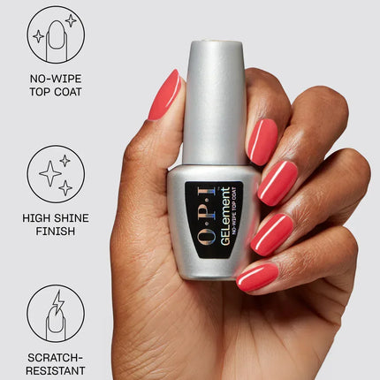 OPI GELement™ No-Wipe Top Coat 0.5oz - TTT Nails Supply