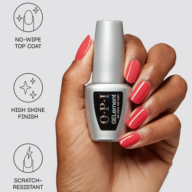 OPI GELement™ No-Wipe Top Coat 0.5oz - TTT Nails Supply