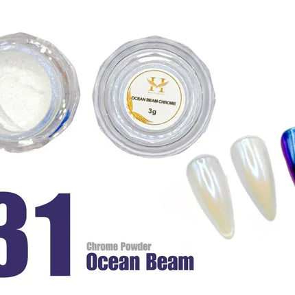 HANG Chrome Powder - #31 Ocean beam 3g - TTT Nails Supply
