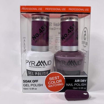 Pyramid - Gel & Polish Duo 15ml (#451 - #500)