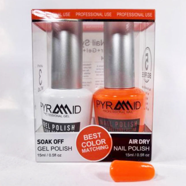 Pyramid - Gel & Polish Duo - Bright Neon (15ml)