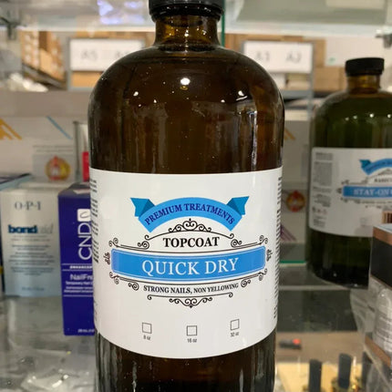 Quick Dry Top Coat 32oz - TTT Nails Supply