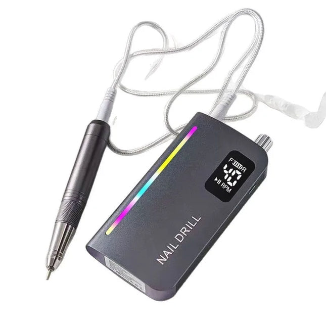 40,000RPM Cordless Nail Drill – Brushless Pro E-File