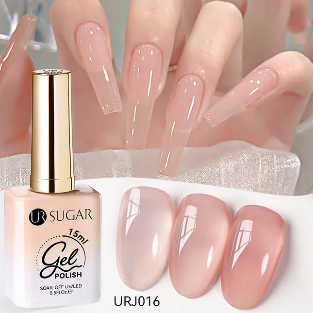 Jelly Nude Translucent Soak-Off Gel Polish