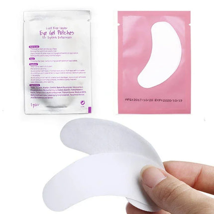 Under Eye Patches for Eyelash Extensions – 100 Pairs
