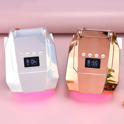 Professional 96W Cordless UV LED Nail Lamp – Rechargeable Gel Cure