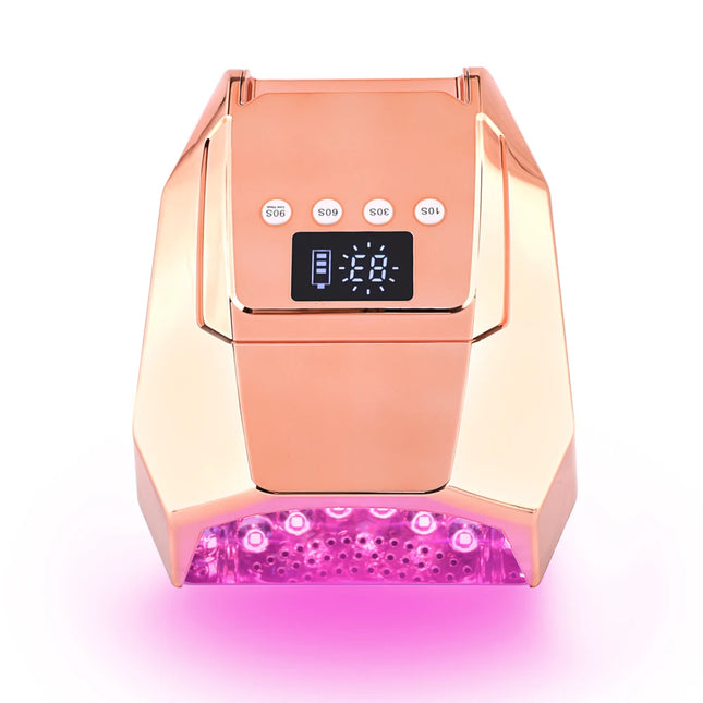 Professional 96W Cordless UV LED Nail Lamp – Rechargeable Gel Cure