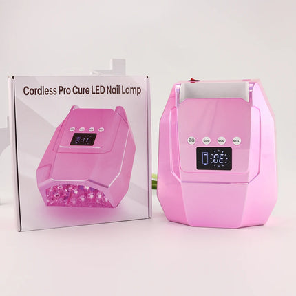 Professional 96W Cordless UV LED Nail Lamp – Rechargeable Gel Cure